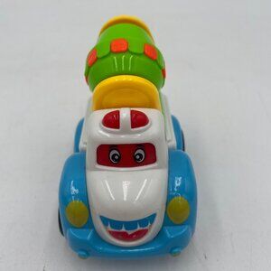 Toy Cement Mixer Truck For Kids By 3 Bees & Me Blue/Green/Yellow Plastic Fun Pla
